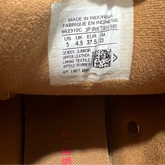 Converse All Stars Leather Brown Tan Sneakers Mid top - Picture 9 of 9